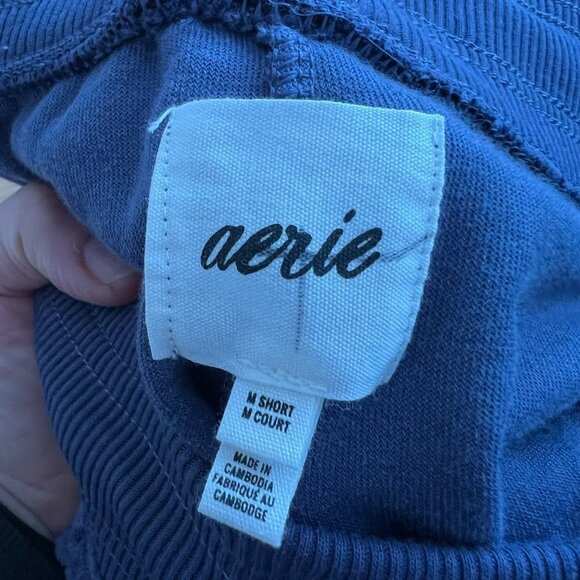 aerie Purple Velour Flare Lounge Pants Women's Size Medium Short - Picture 4 of 8